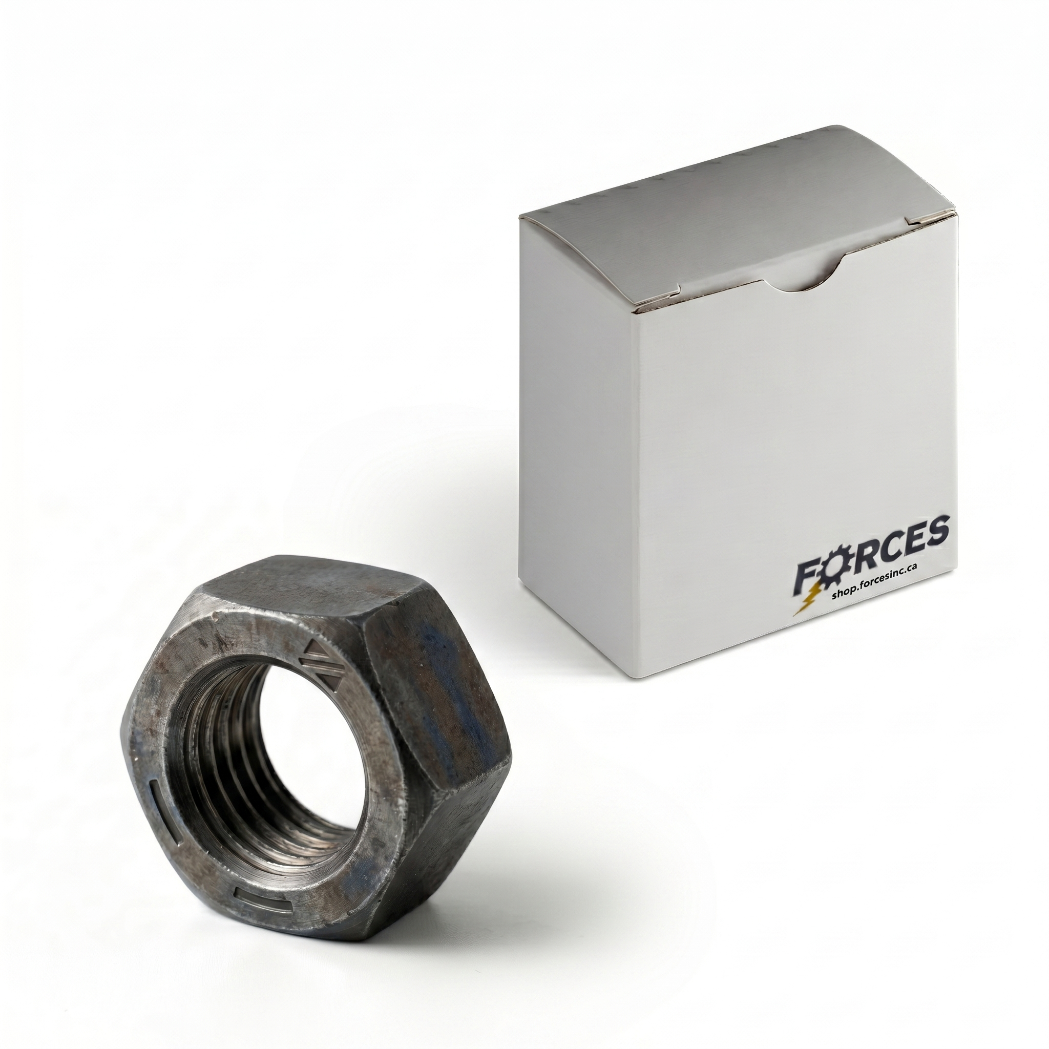 Hex Nut 1/4"-20 - Plain Steel Grade 5