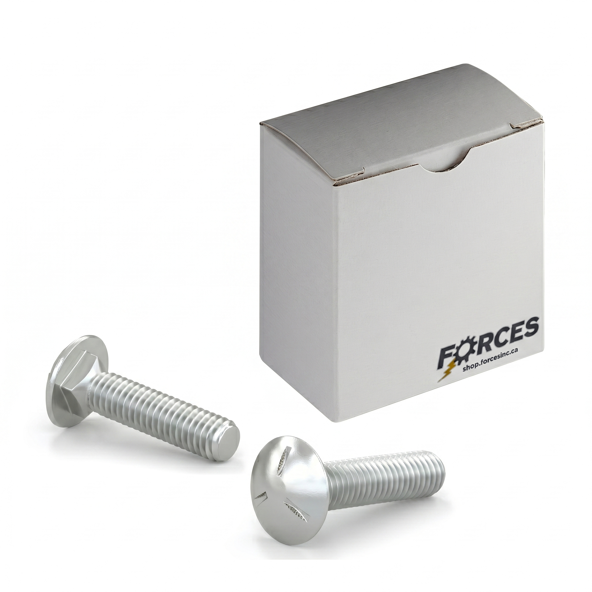 Carriage Bolt 1/2"-13 x 3" Full thread - Zinc Plated Grade 5