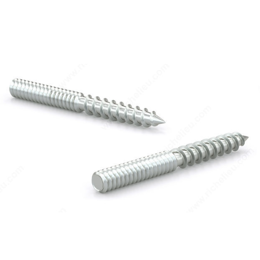 Hanger Bolt #10-24 x 2-1/2" - Zinc Plated