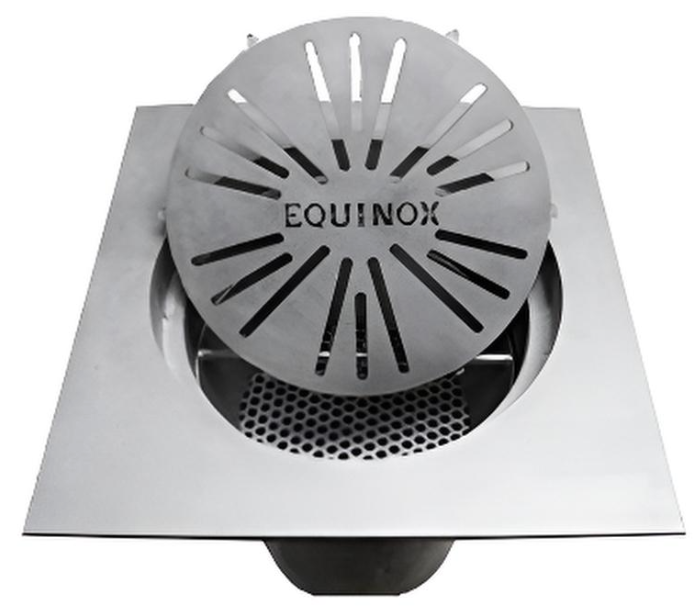 4" Heavy Duty Square Floor Drain NPT (M) - SS304