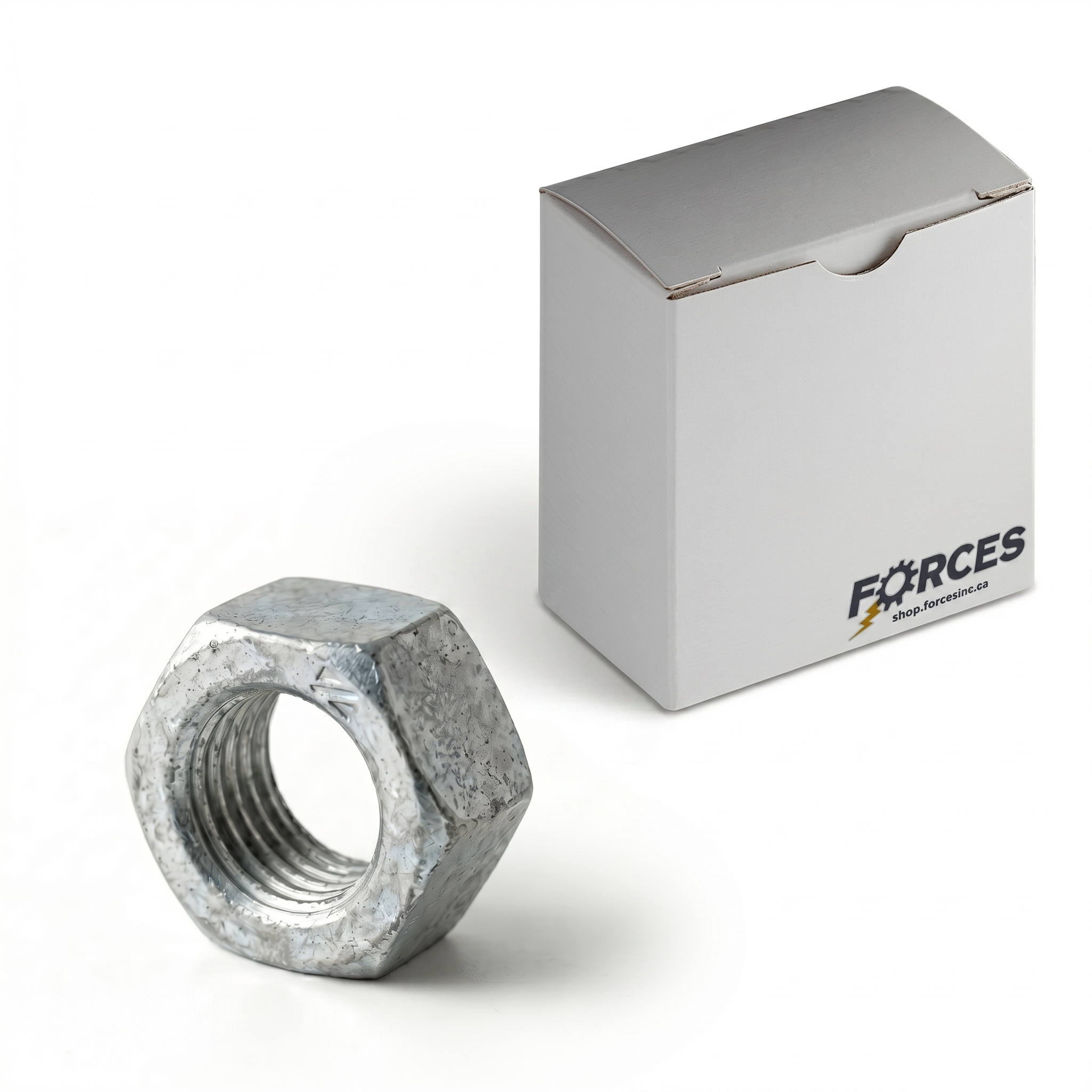 Hex Nut 1-3/4"-5 - Hot-Dip Galvanized Grade 2