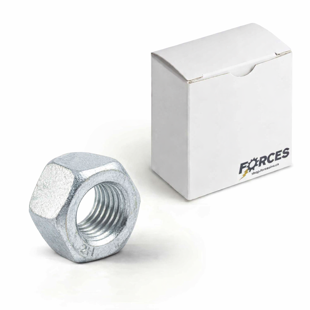 Heavy Hex Nut 3/8"-16 - Hot-Dip Galvanized A194 Grade 2H