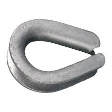 Heavy Wire Rope Thimble - Cold Rolled Steel