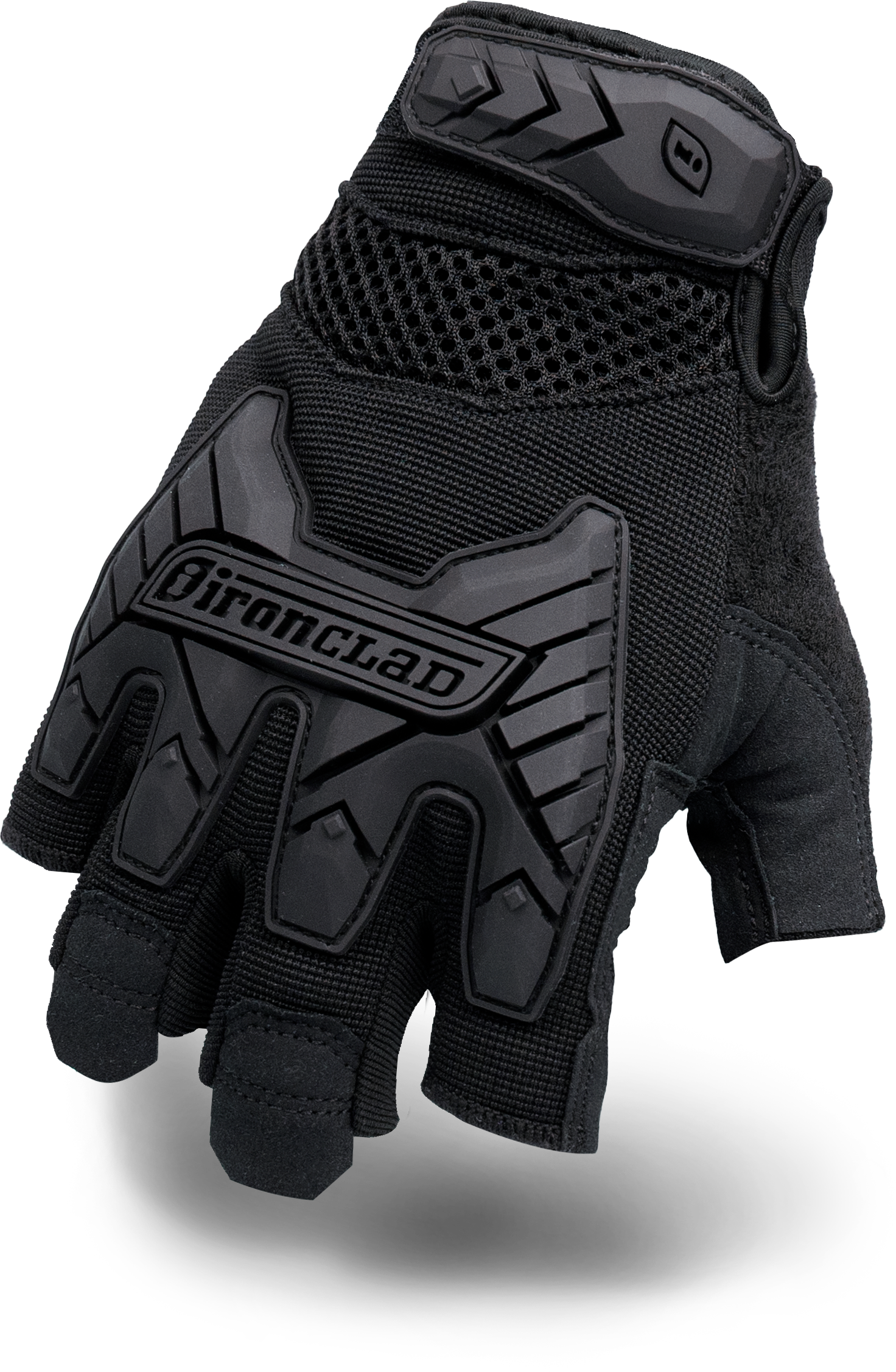 EXO™ Tactical Fingerless Impact  Glove | IEXT-FIBLK