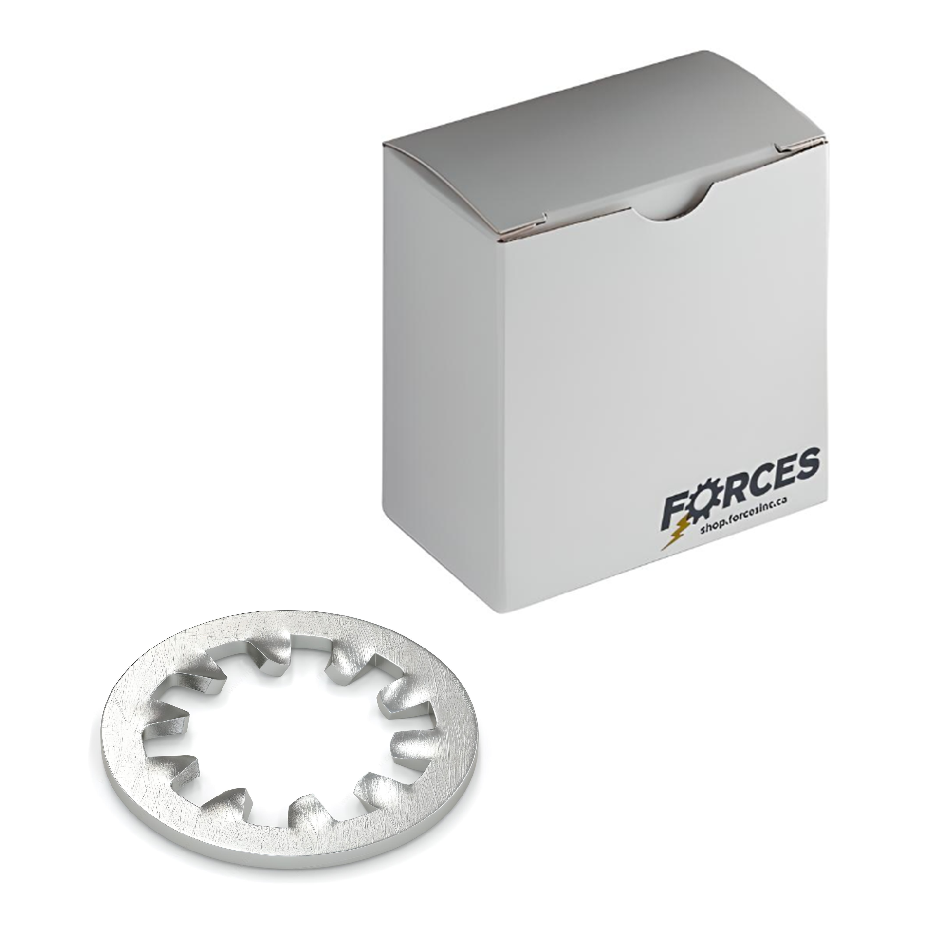 Internal Tooth Lock Washer 5/16" - Zinc Plated