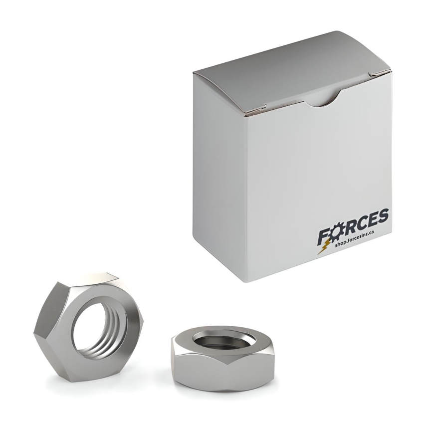 5/8"-18 Hex Jam Nut - Stainless Steel 18-8