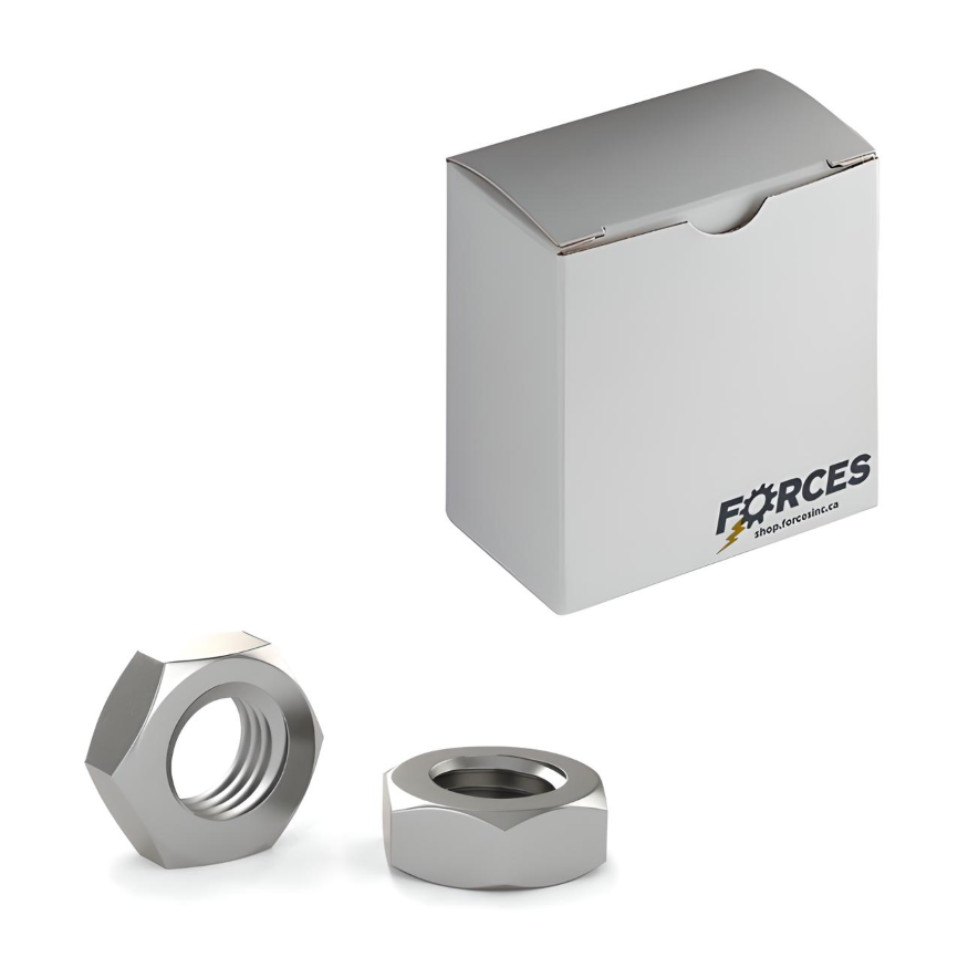 3/8"-16 Hex Jam Nut - Stainless Steel 316