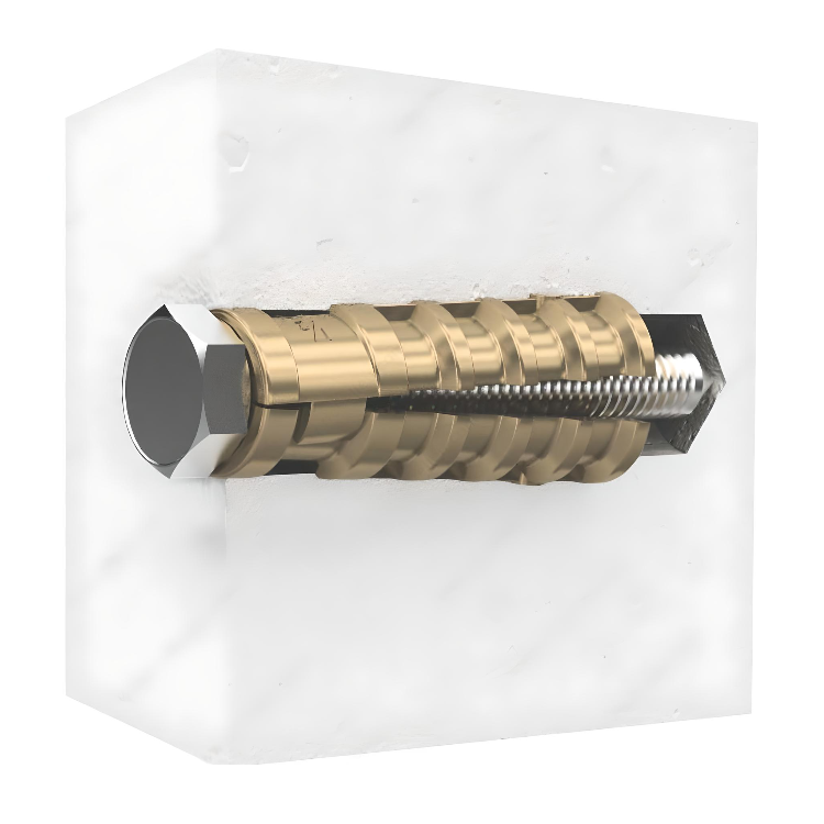 1/2" x 3" Lag Shield - Aluminum