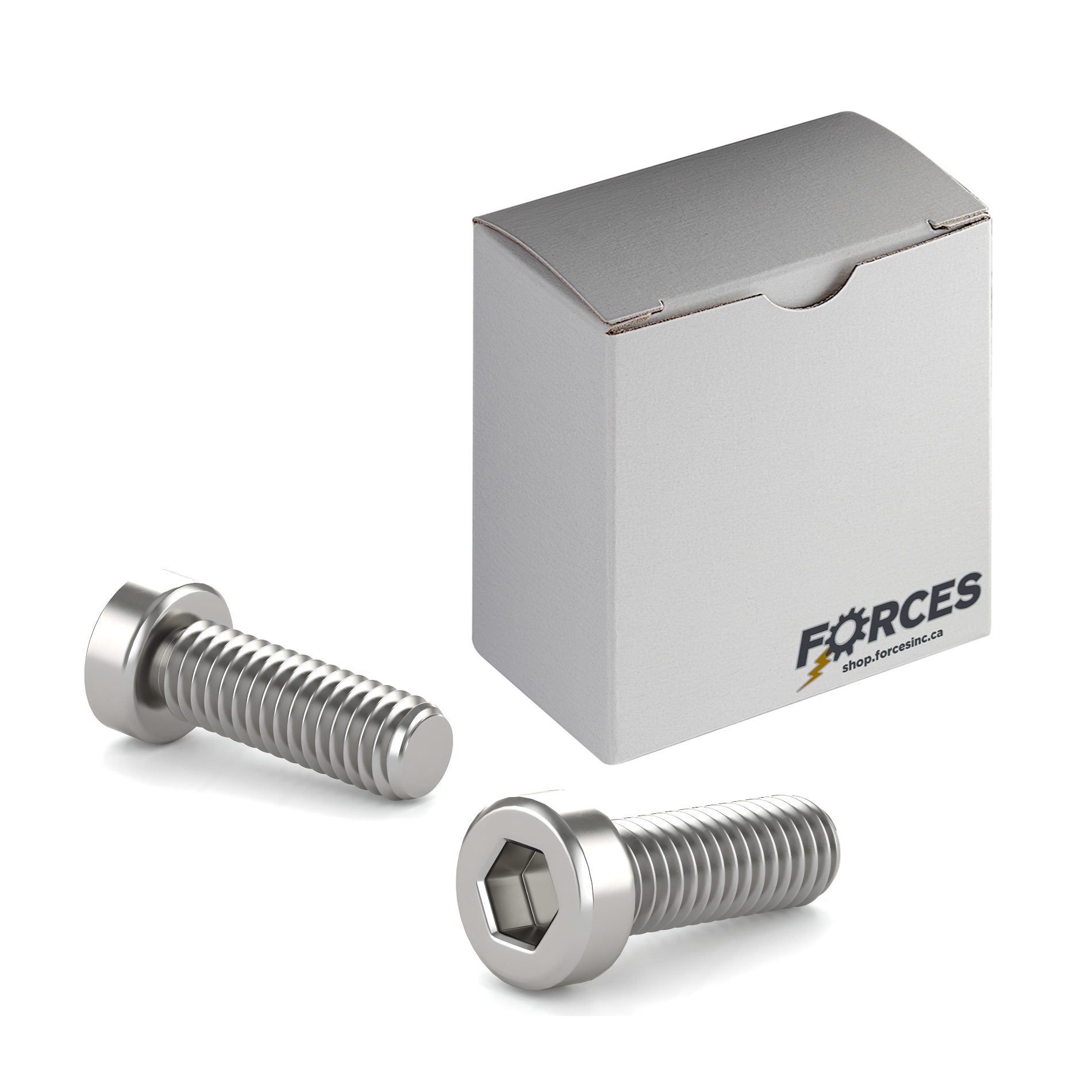 M8-1.25 x 8mm DIN 7984 Low Head Socket Cap Screw Full thread - Stainless Steel A4(316)