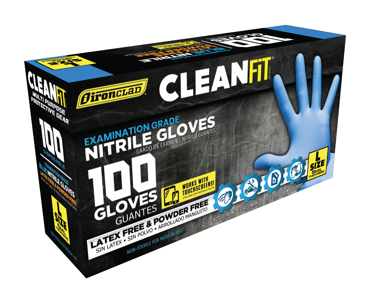 Disposable Nitrile Glove 5 mil Blue
