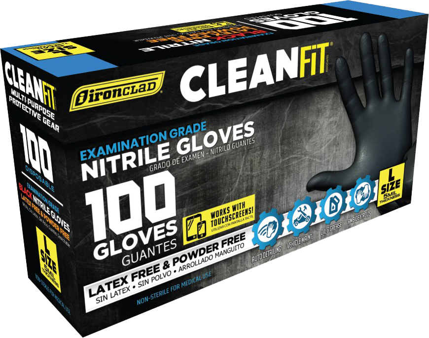 Disposable Nitrile Glove 5 mil Black