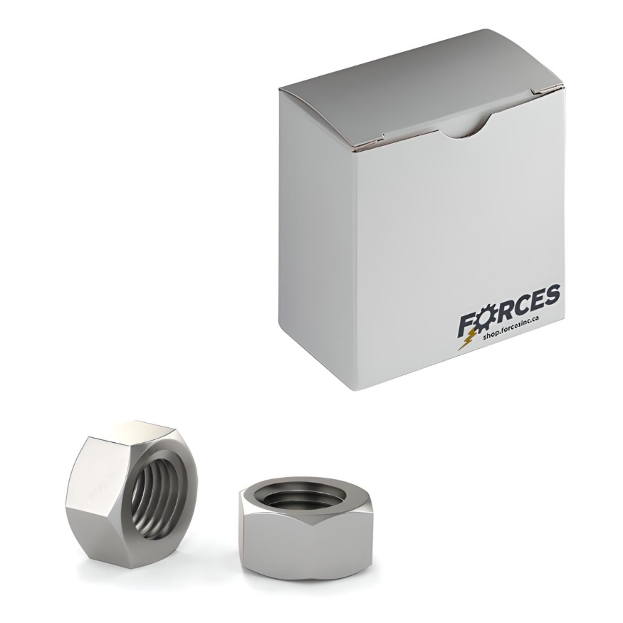 8-32 Machine Screw Hex Nut Small Pattern - Stainless Steel 18-8