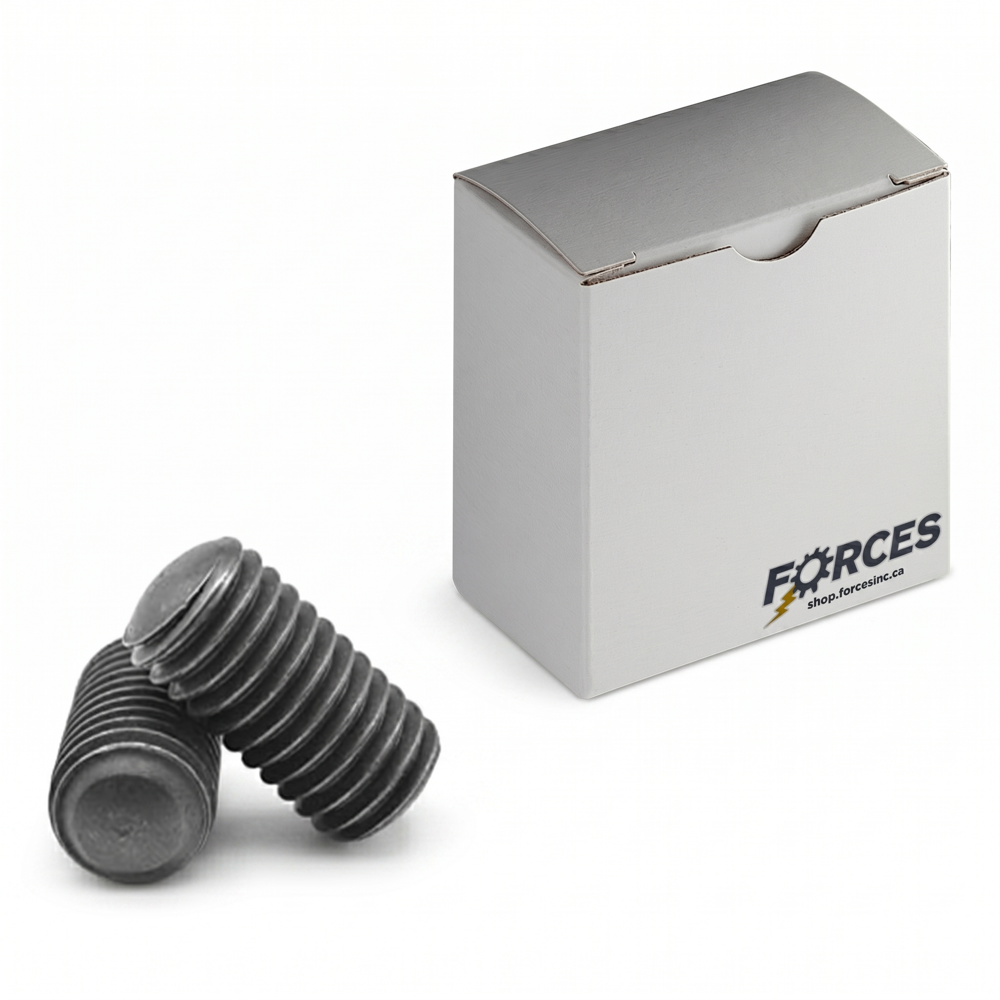 Oval Point Socket Set Screw #6-32 x 1/8" - Black Oxide