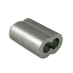 Vanguard® Oval Sleeve For Wire Rope - Aluminum