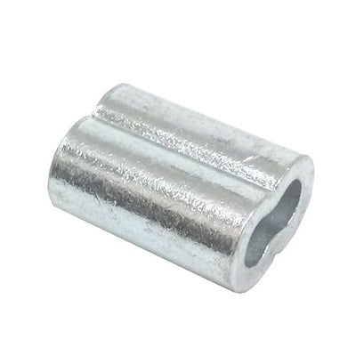 Vanguard® Oval Sleeve For Wire Rope - Zinc Plated