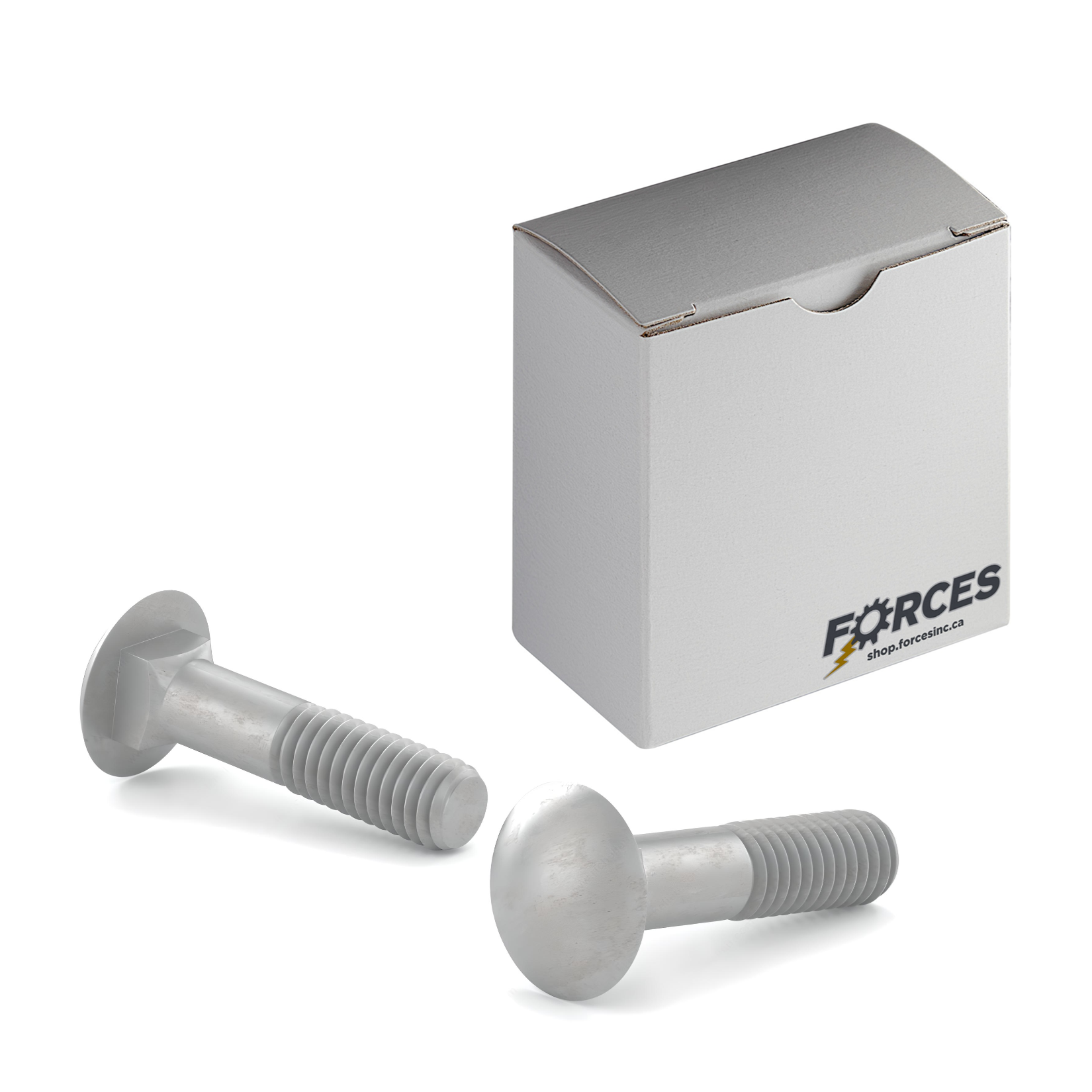 5/8"-11 x 8" Carriage Bolt Partial thread - Hot-Dip Galvanized ASTM A307