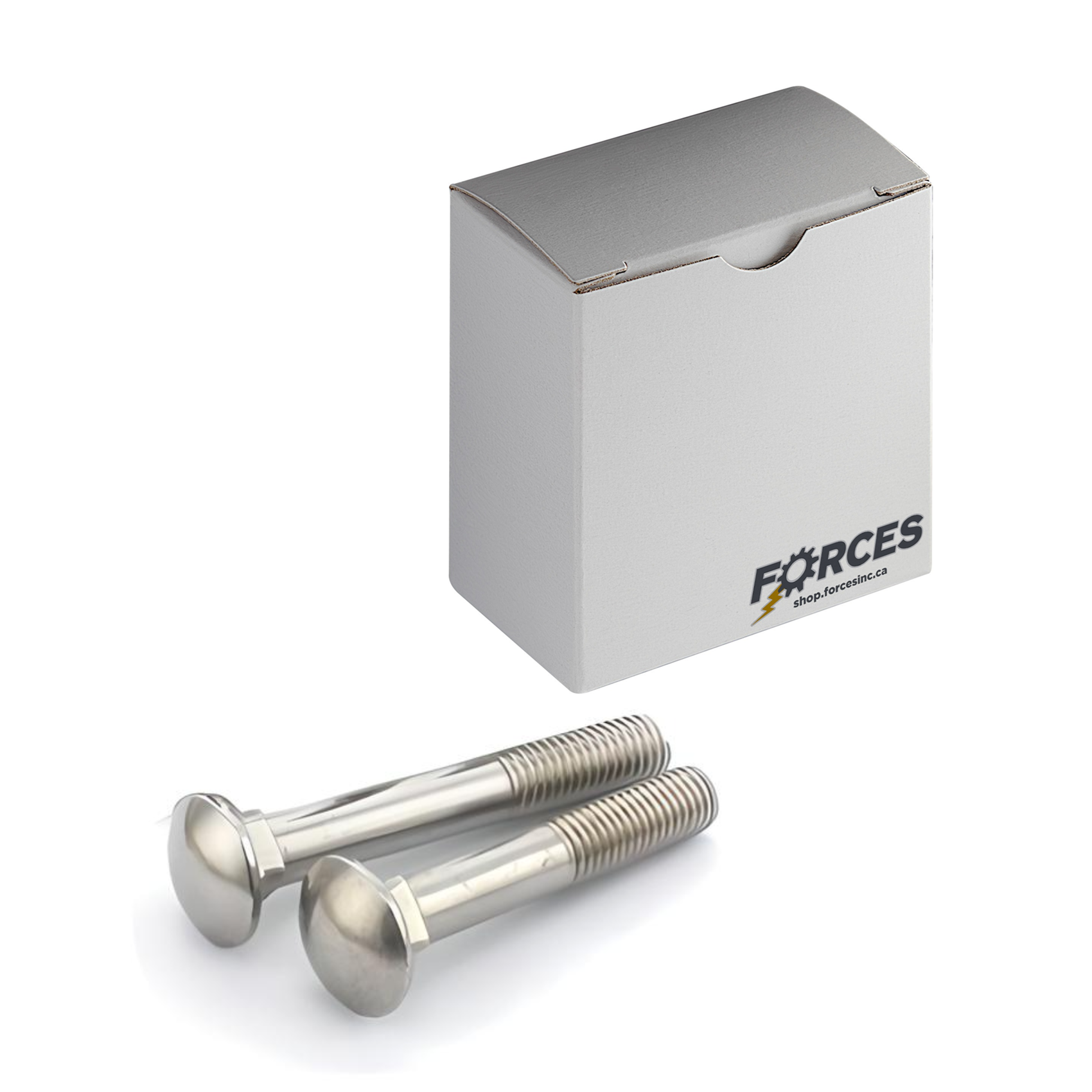 5/8"-11 x 1-1/2" Carriage Bolt Full Thread - Stainless Steel 316