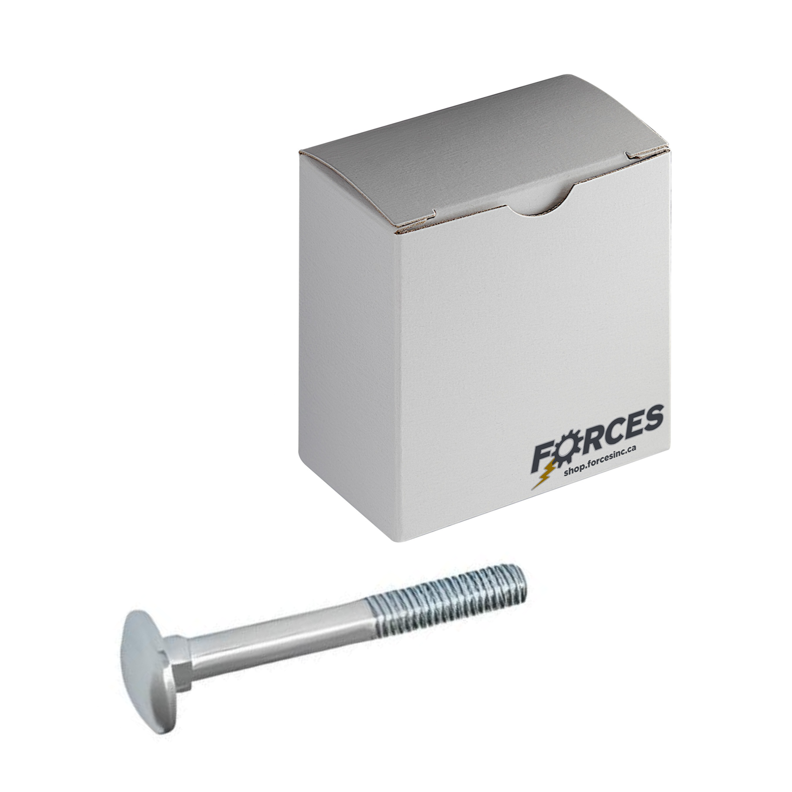 3/8"-16 x 8" Carriage Bolt Partial thread - Zinc Plated ASTM A307