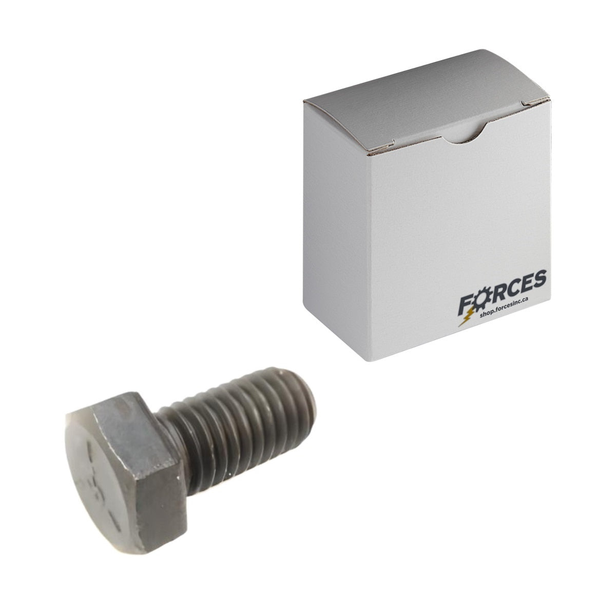 Hex Head Bolt 7/8"-9 x 1-1/2" Full thread - Plain Steel Grade 5