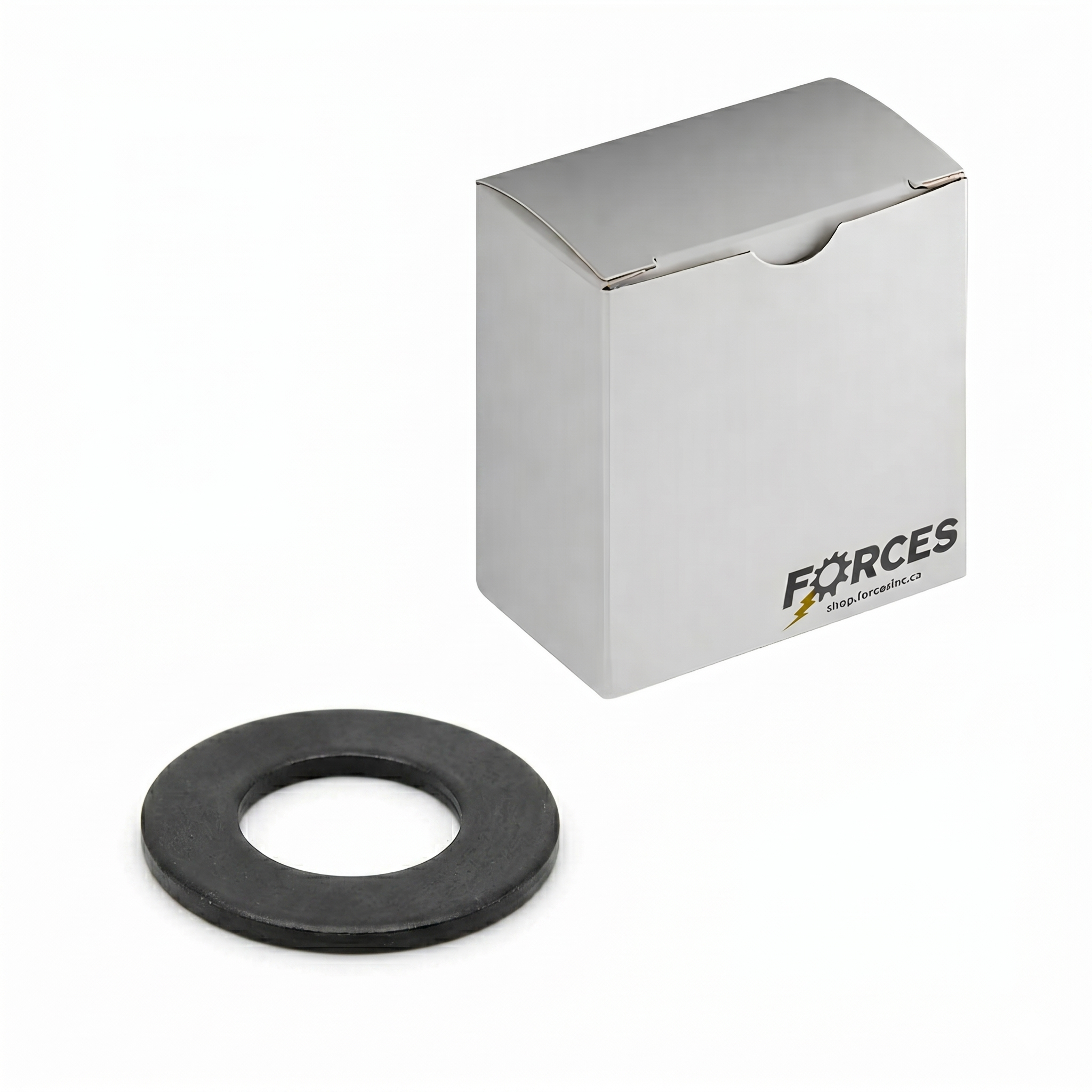 Hardened USS Flat Washer 1-1/2" x 3.500" O.D. - Plain Steel