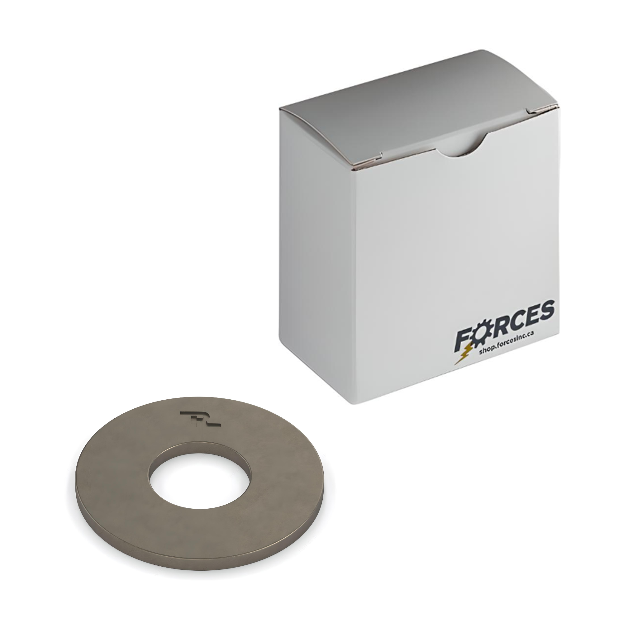 USS Flat Washer #10 x 0.562" O.D. - Plain Steel