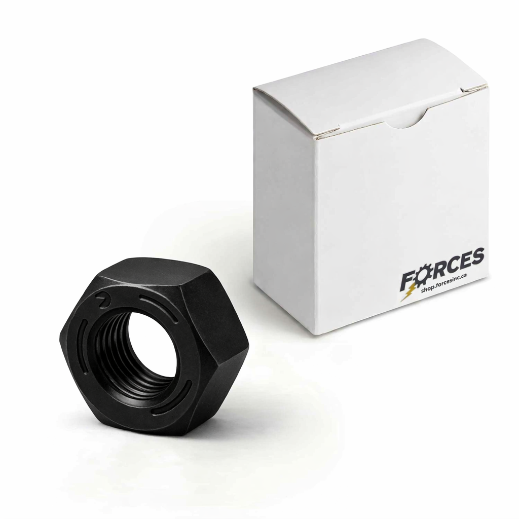 Heavy Hex Nut 1"-8 - Plain Steel A563 Grade C