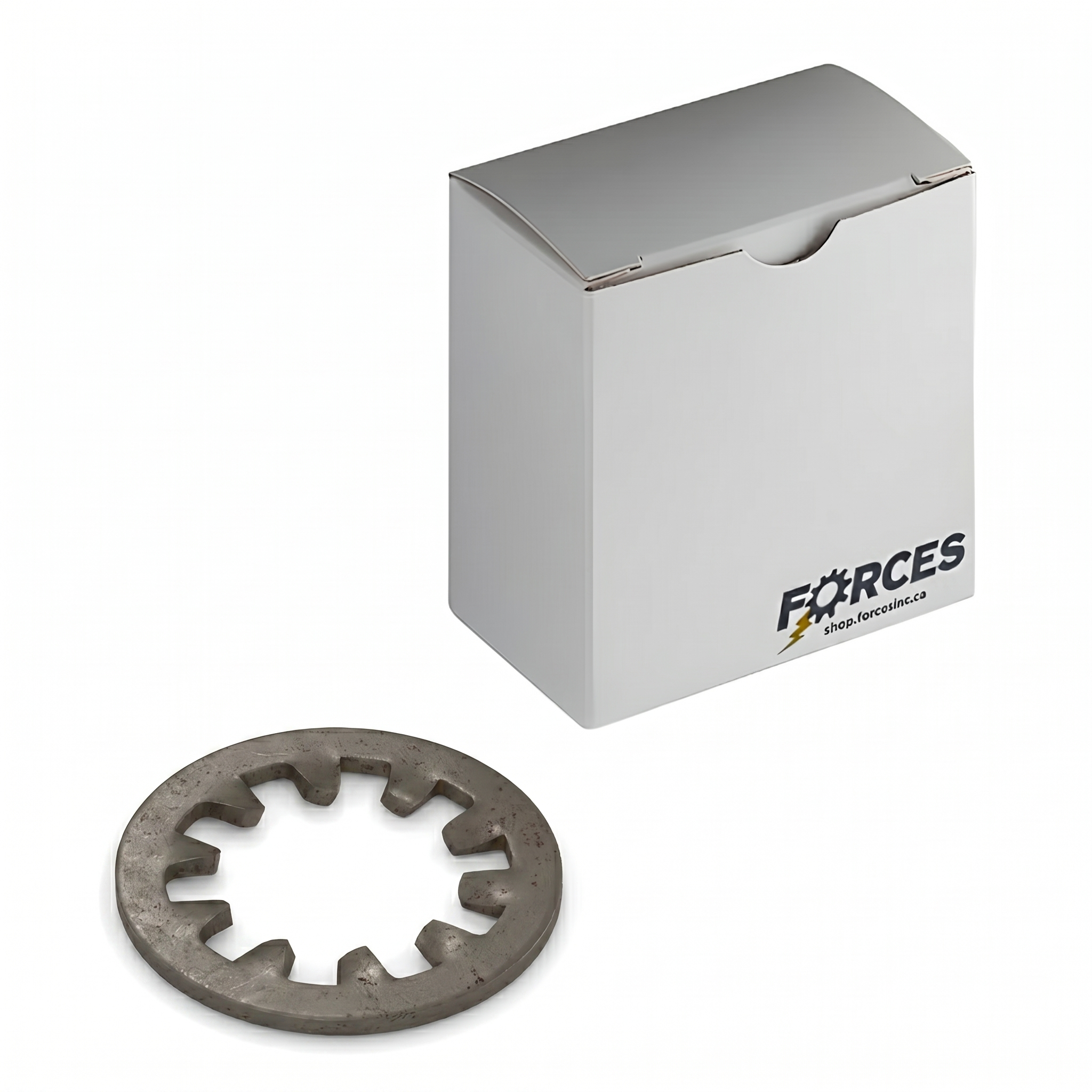 Internal Tooth Lock Washer #10 - Plain Steel