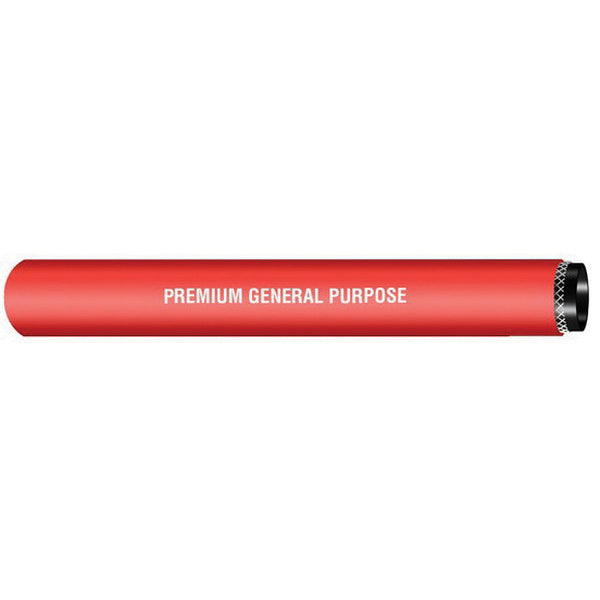 Premium GP Non-Conductive Hose 1" I.D. 300 PSI - Red Nitrile