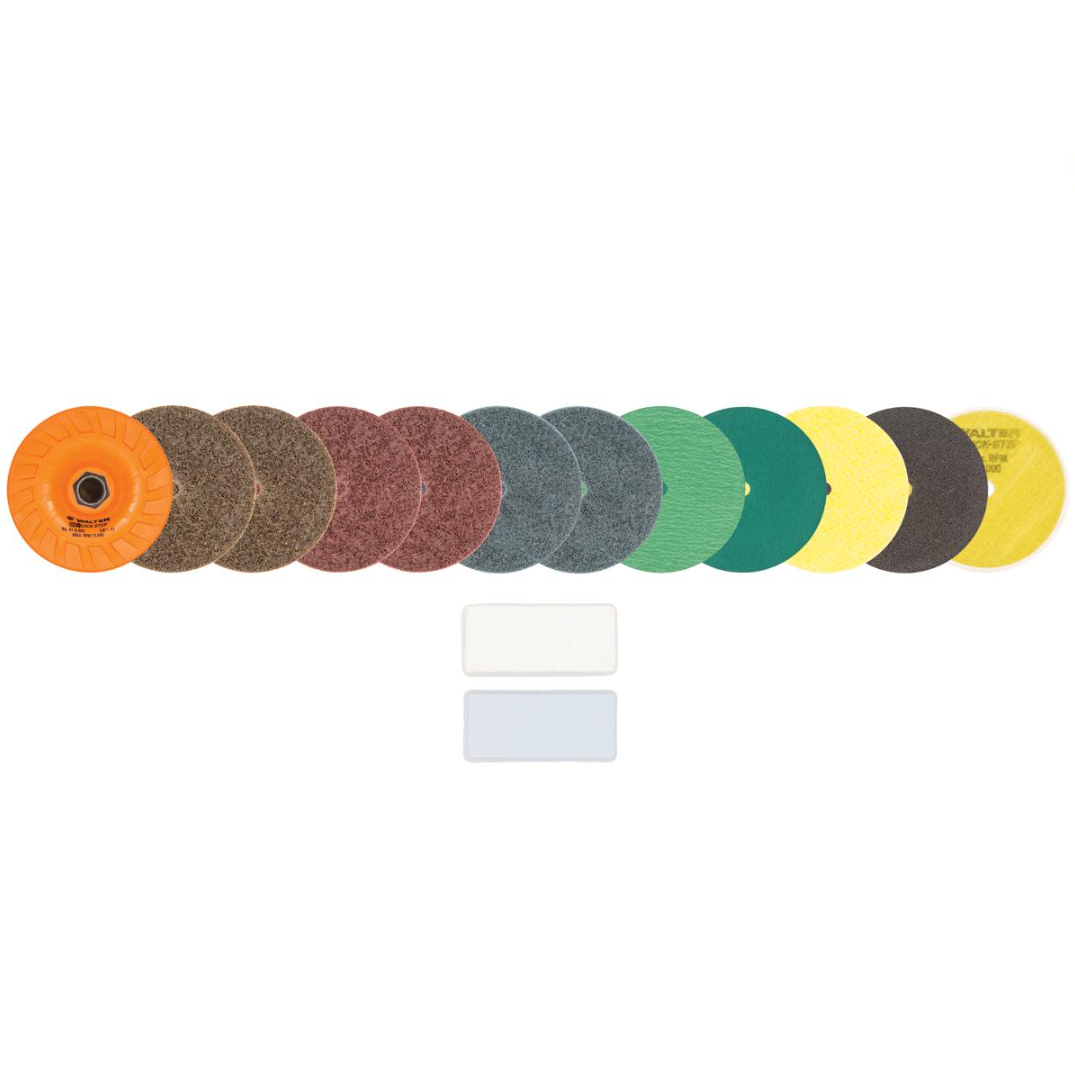 07Q953 | QUICK-STEP™ Trial Pack 4-1/2", 5/8"-11 Arbor