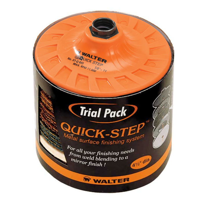 07Q953 | QUICK-STEP™ Trial Pack 4-1/2", 5/8"-11 Arbor