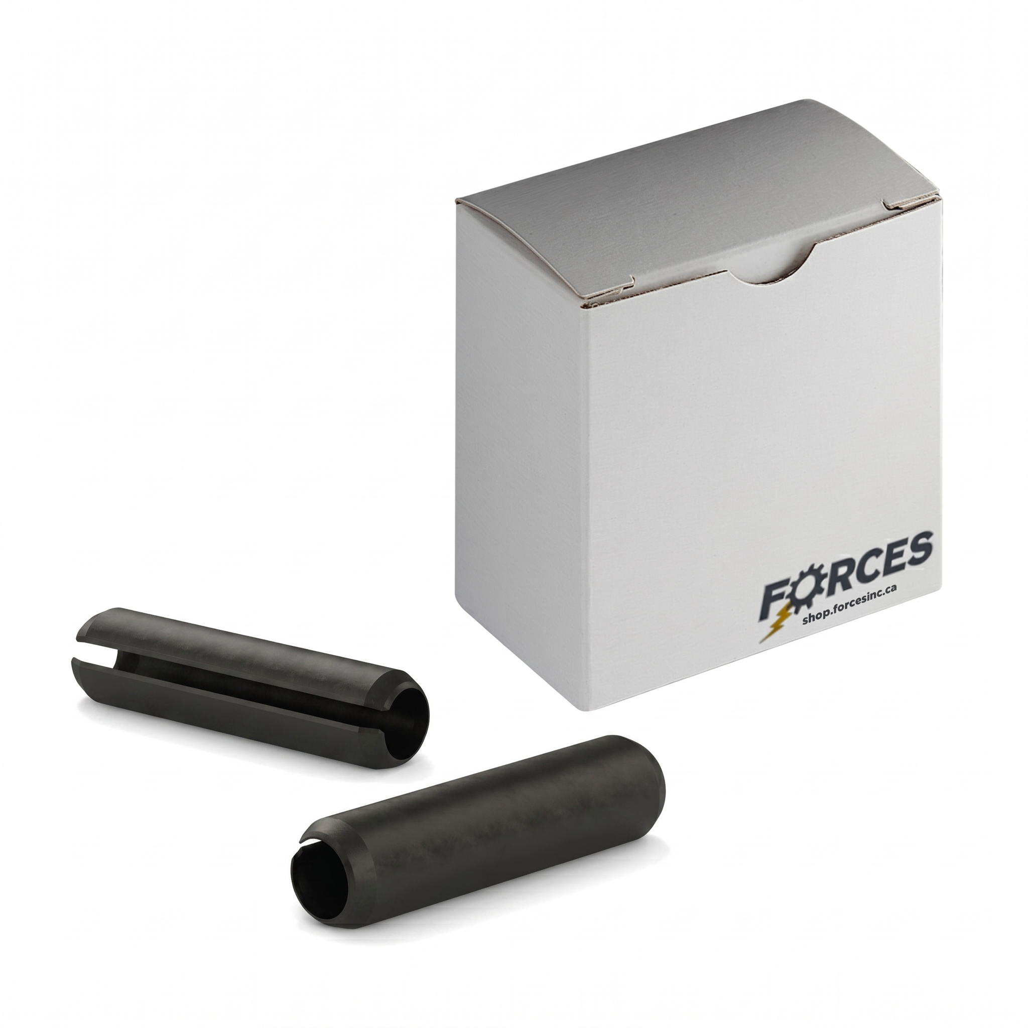 Slotted Spring Pins 5/32" x 13/16" - Black Oxide