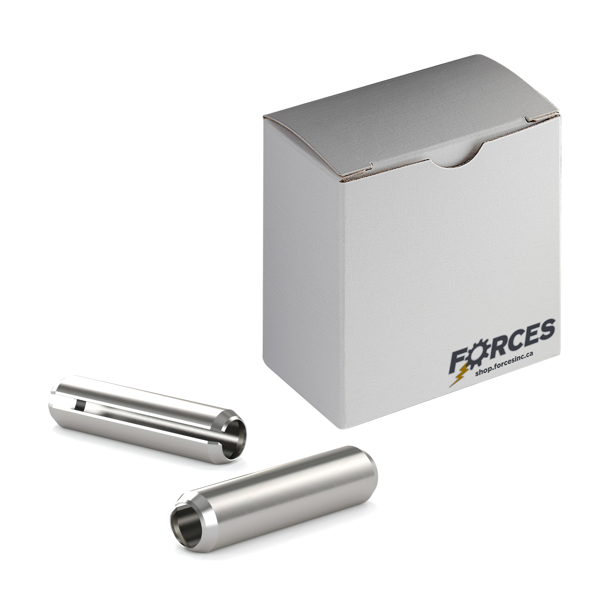 M6 x 40mm DIN 1481 Spring Pin - Stainless Steel A2 (18-8)