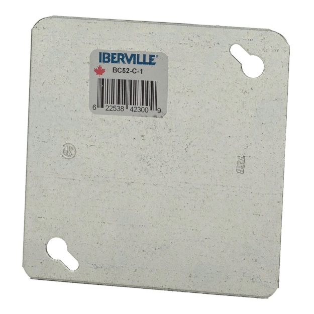 BC52-C-1 | Iberville® Square Cover 4" - Steel