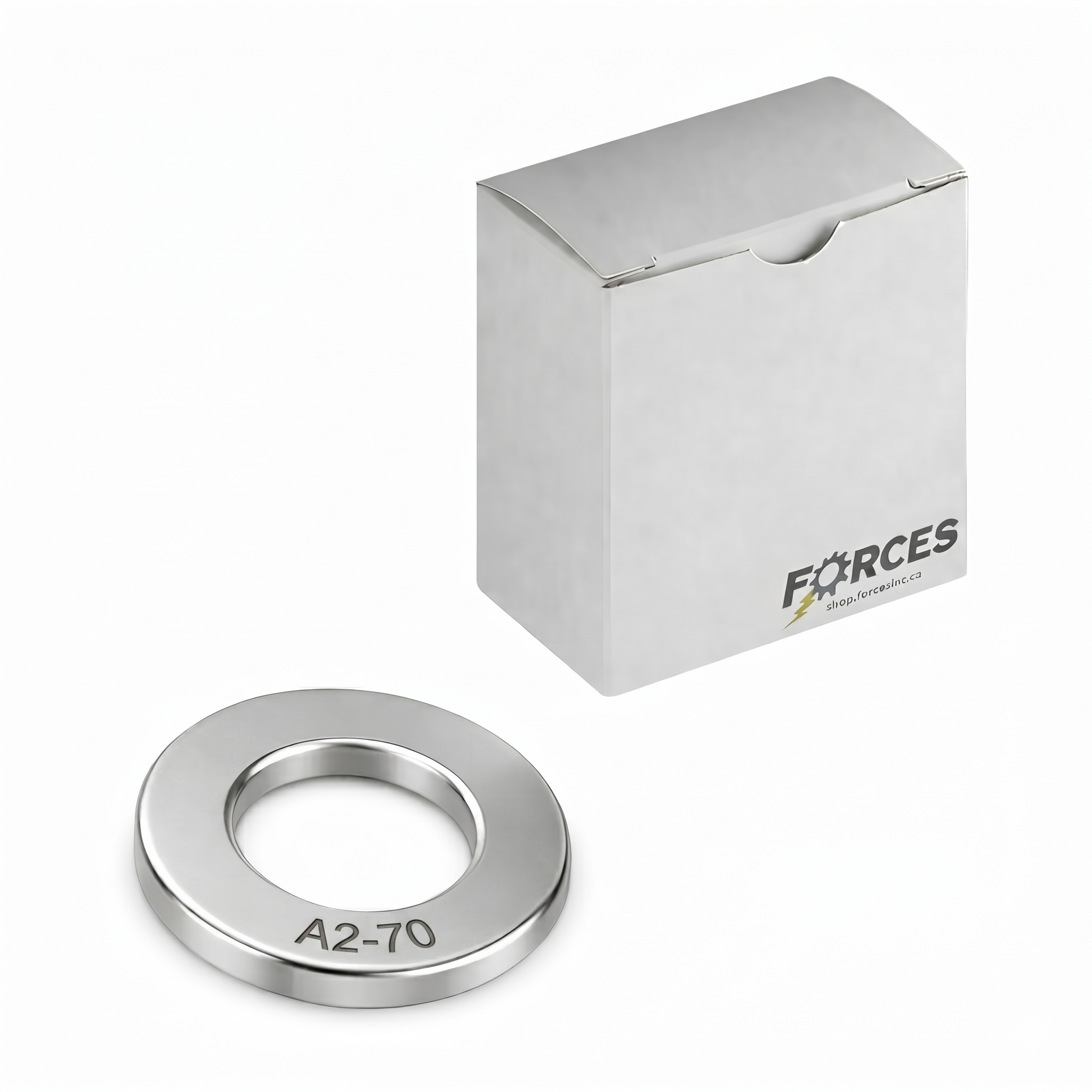 DIN 433 Small Flat Washer M4 - Stainless Steel A2 (18-8)