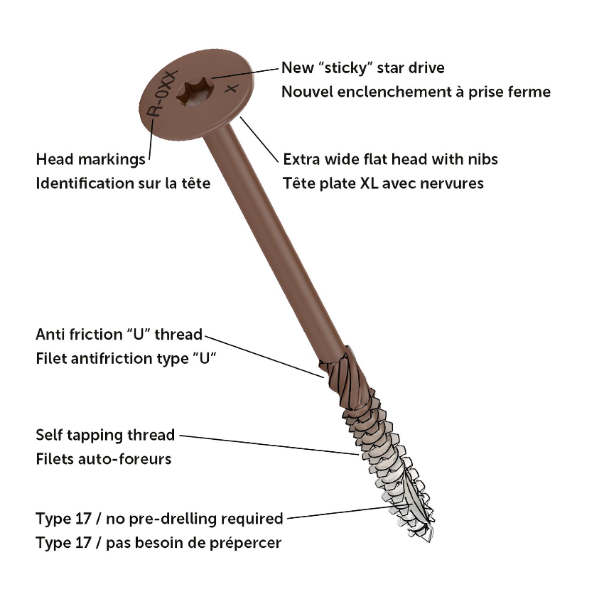 3/8" 8-1/2" PWR Drive STR - Structural Framing Screw