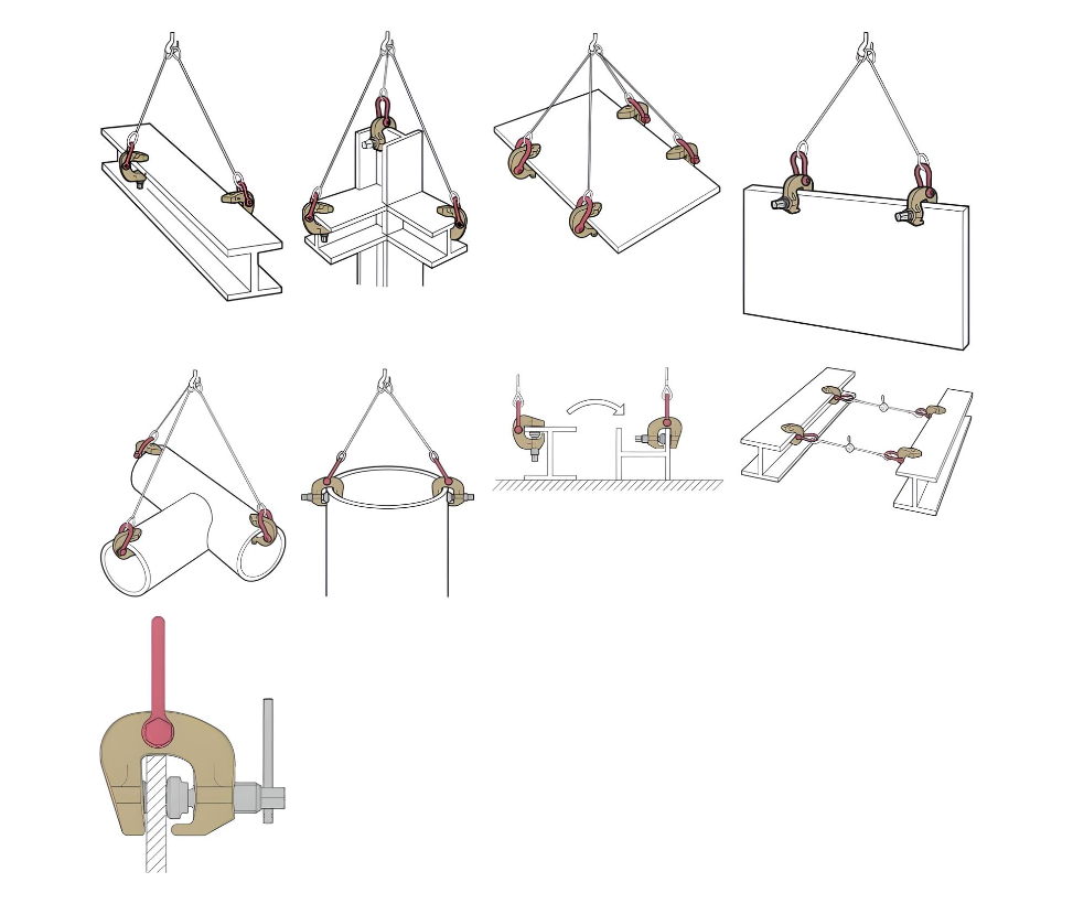 Super Heavy-Duty Screw Cam Clamp
