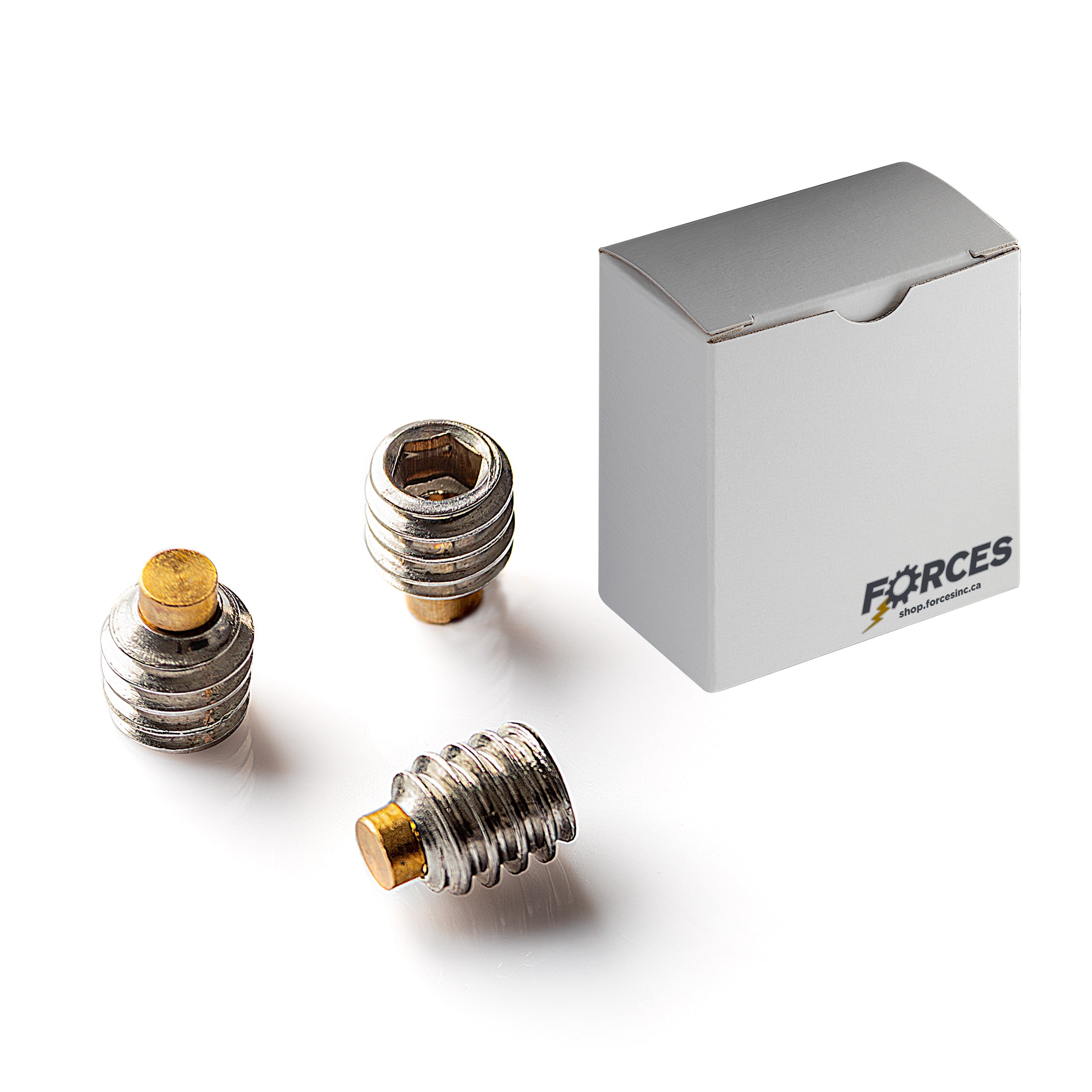 Brass Tip Set Screw #6-32 x 1/8" Stainless Steel 18-8