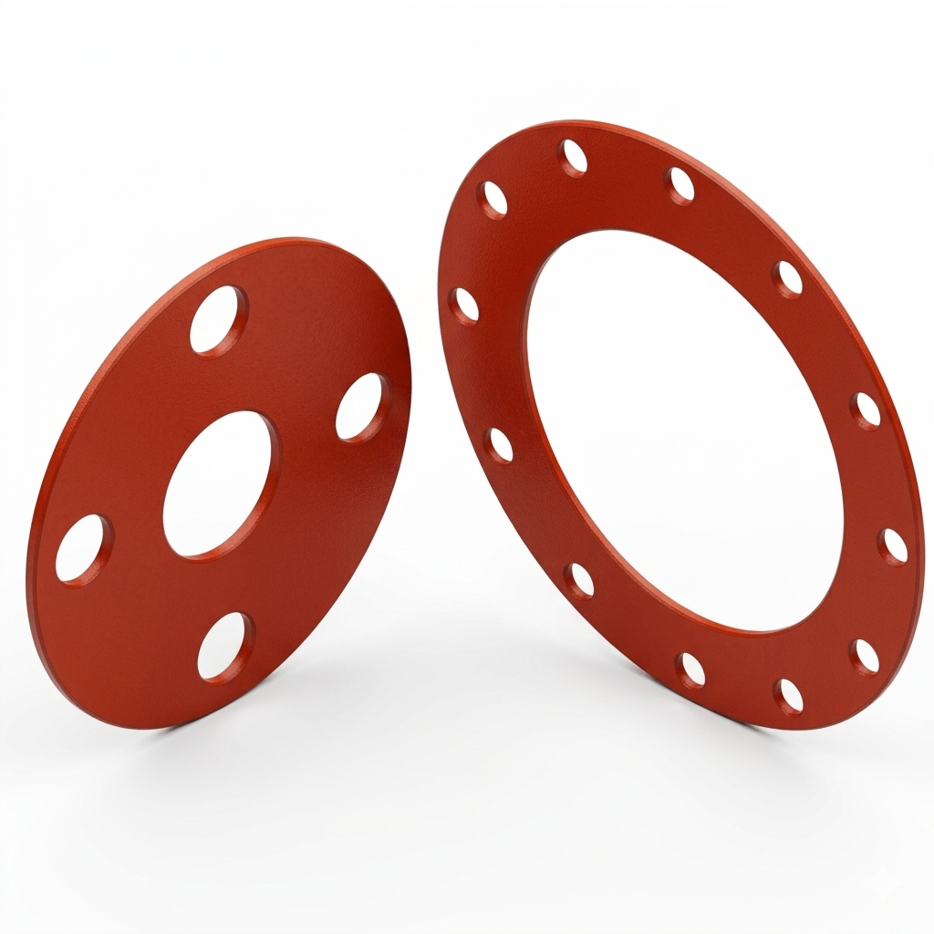 2-1/2" Full Face Flange Gasket #300 THK 1/16" - SBR Rubber
