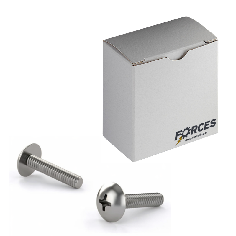 Machine Screw #8-32 x 2" Truss Head Phillips Drive - Stainless Steel 18-8