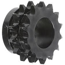 100B23 Double Strand Sprocket With Stock Bore | D100B23