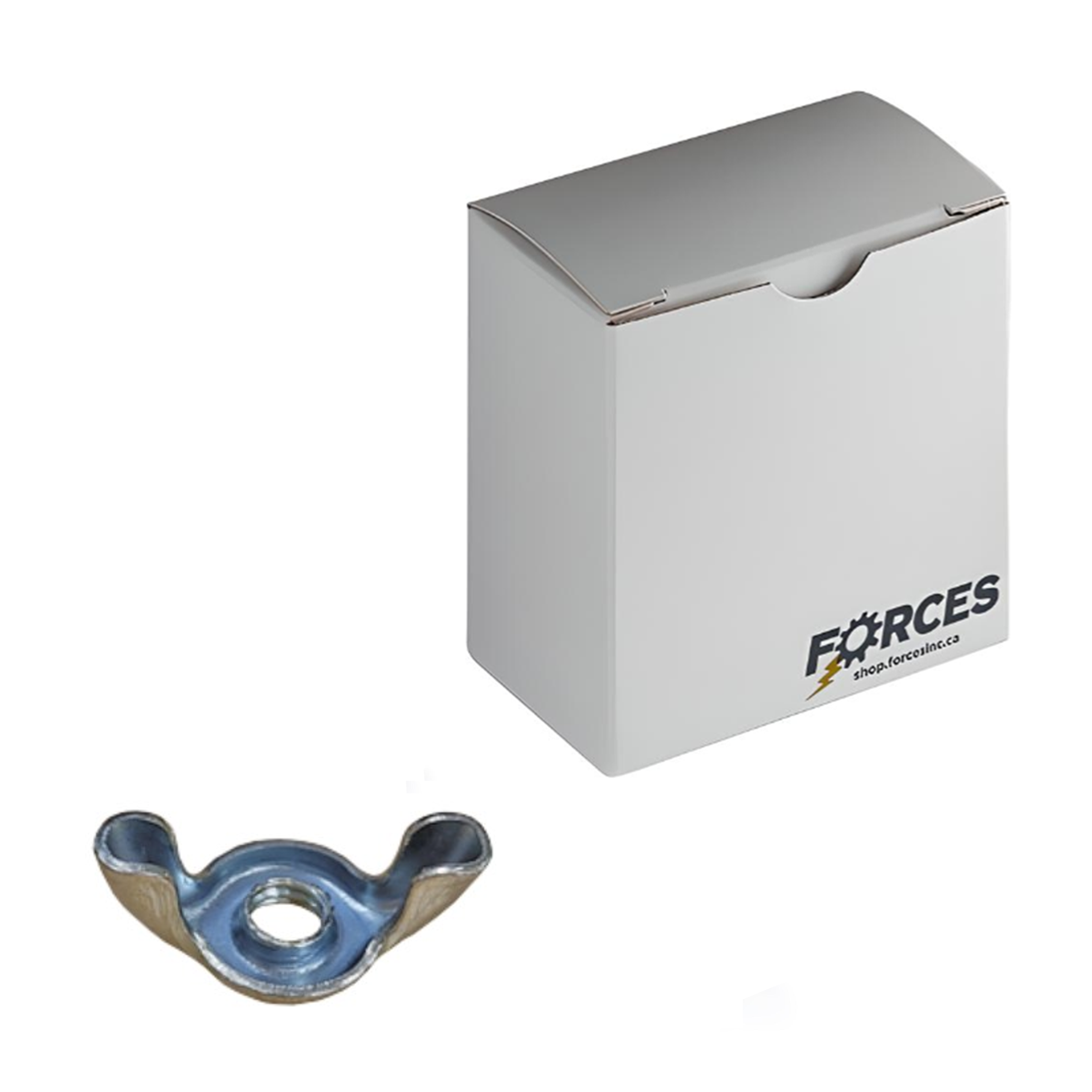 Wing Nut Type D 1/4"-20 - Zinc Plated