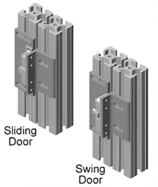 Black Tension Ball Latch Kit w/mounting hardware