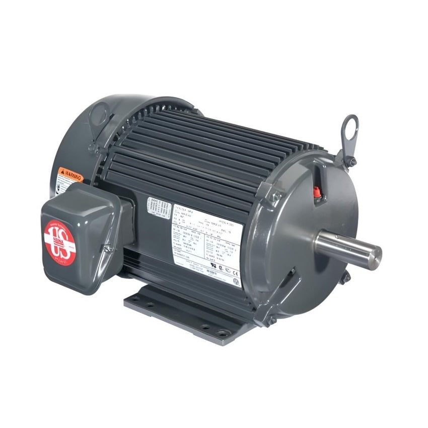 US Motors U7P2G | T-Frame Motor 7.5HP, 1800RPM, 575V, Frame 213T, TEFC