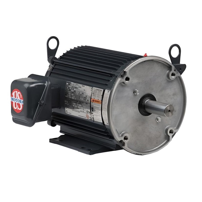 US Motors UN5T2BC | ACCU-Torq Motor Vector Duty 5HP, 1800RPM, 230/460V, Frame 184TC, TENV