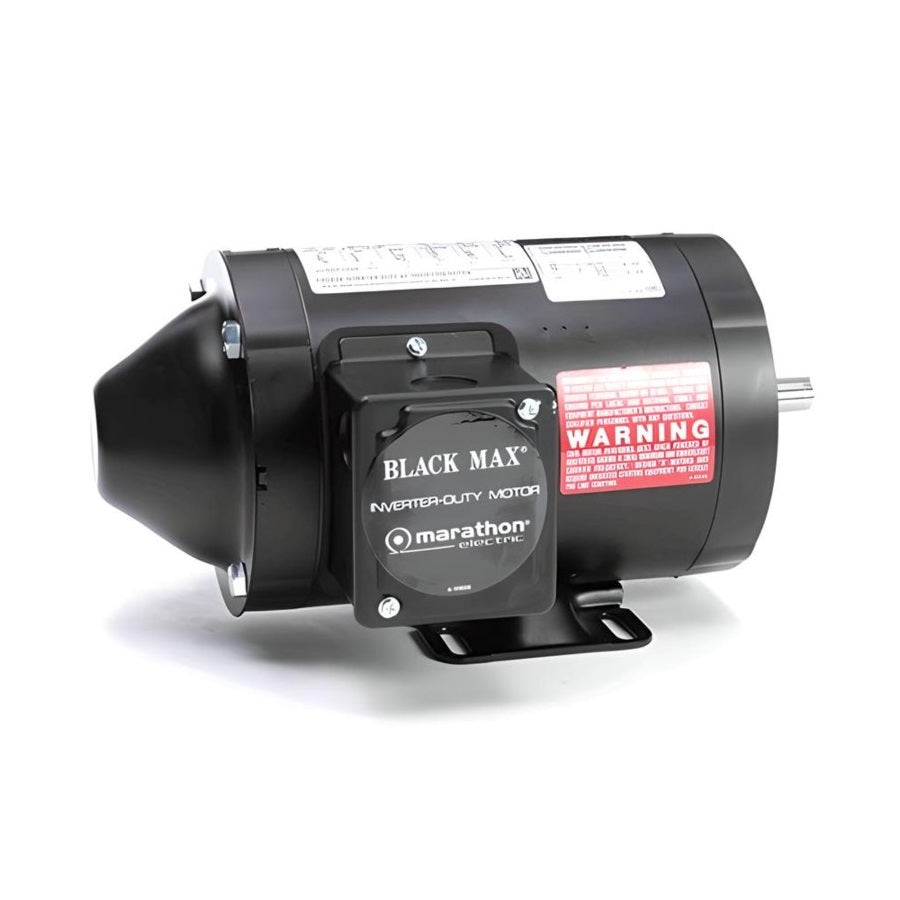 Leeson Y534 | Black MAX Motor Vector Duty 1/2HP, 1800RPM, 208-230/460V, Frame 56C, TENV