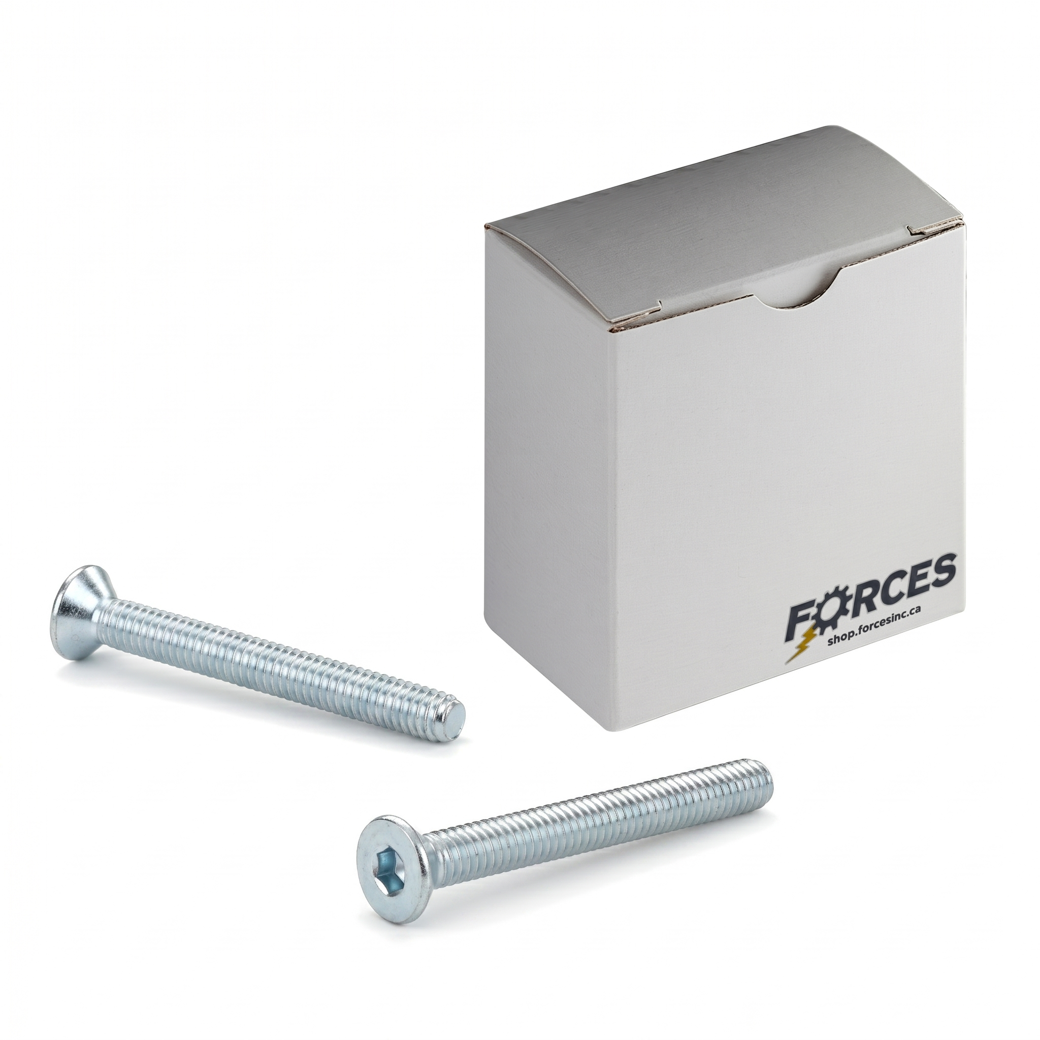 DIN 7991 Flat Head Socket Cap Screw M14-2.00 x 30mm Full thread - Zinc Plated Class 10.9