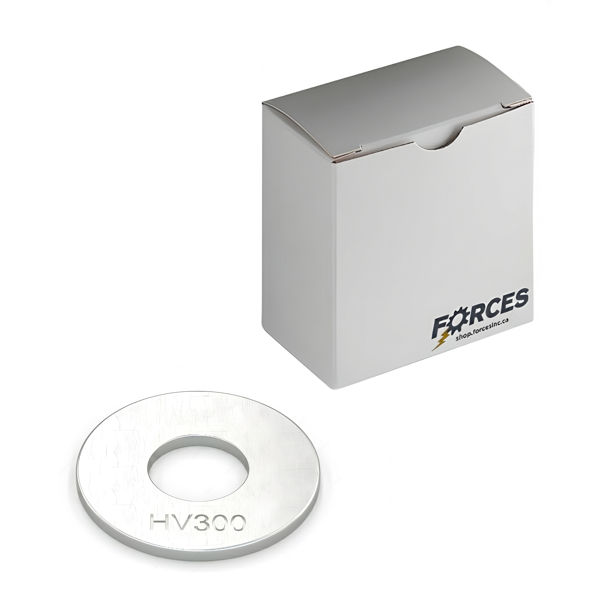 300 HV DIN 125A Flat Washer M10 x 21mm O.D. - Zinc Plated