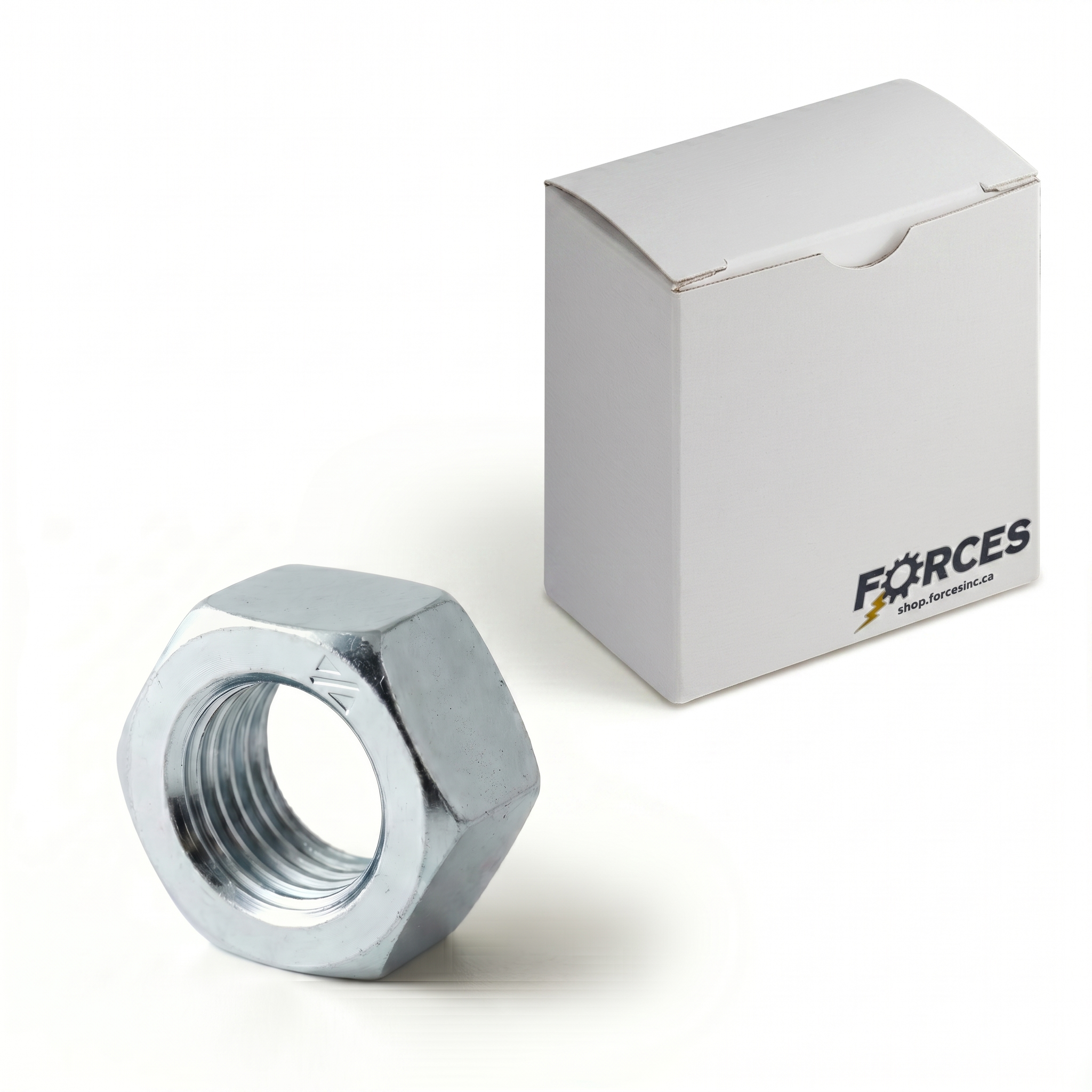 Hex Nut 1-5/8"-5-1/2 - Zinc Plated Grade 2