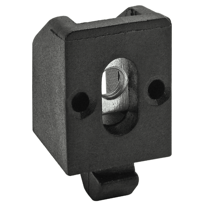 Panel Slot Block Drop-In Black Panel Mount Block | 20 Series T-Slot