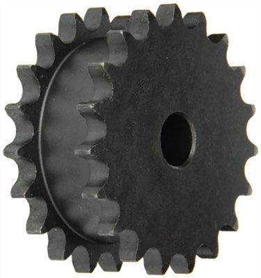 DS40A20H Roller Chain Sprocket With Stock Bore - Forces Inc